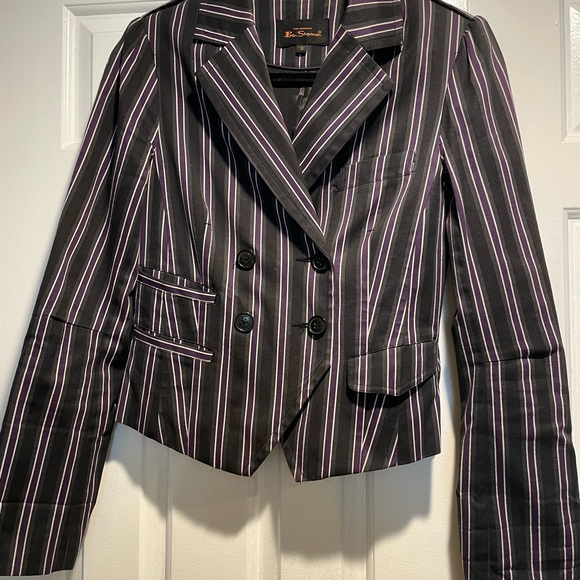 Ben Sherman blazer with purple stripes - Picture 1 of 6